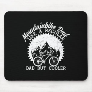 Mountain Bike Dad Mtb Biking Gifts For Mountain Bi Mouse Pad