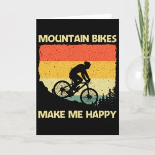 Mountain Bike Design For Men Women Mtb Mountain Bi Card
