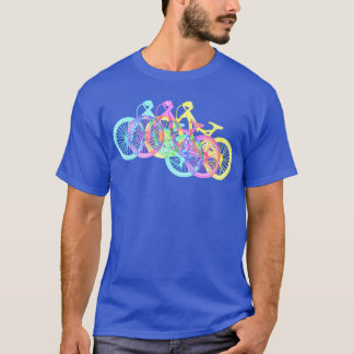 Mountain Bike Down Hill Racer multi colour T-Shirt