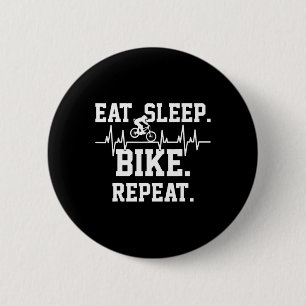 Mountain Bike Down The Hill Mtb Biking Biker Gift  6 Cm Round Badge