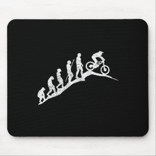 Mountain Bike Downhill Evolution Mtb Biking Funny  Mouse Pad
