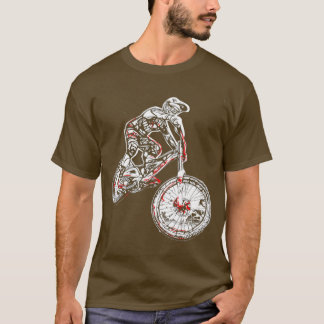 Mountain bike, downhill, MTB, biker, bike  T-Shirt