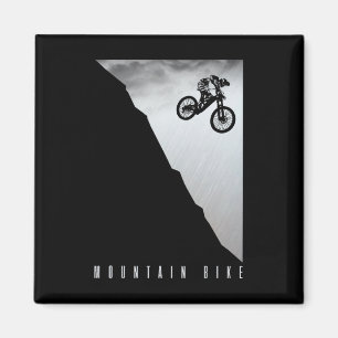 Mountain Bike Downhill Vintage Mtb Downhill Bicycl Magnet