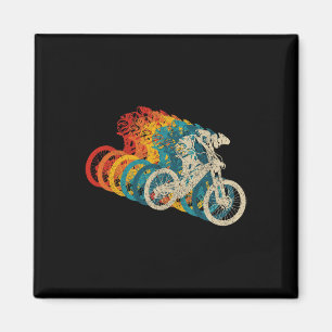 Mountain Bike Downhill Vintage Mtb Downhill Bicycl Magnet