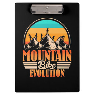 Mountain Bike Evolution Clipboard