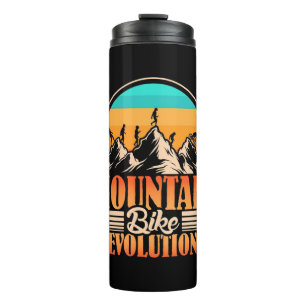 Mountain Bike Evolution Thermal Tumbler