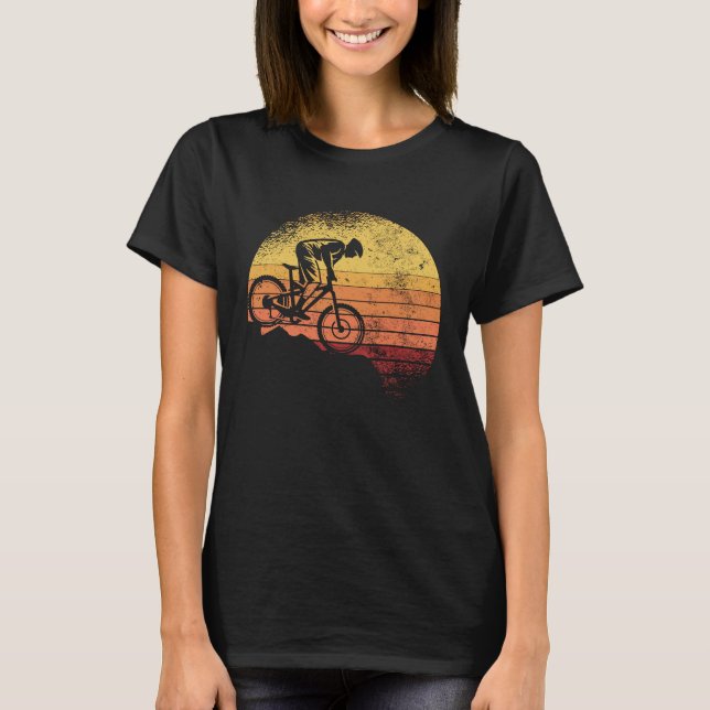 Mountain Bike  For Men MTB T-Shirt (Front)