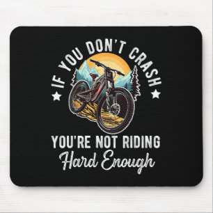 Mountain Bike For Mens Boys Womens Funny Mtb Bikin Mouse Pad