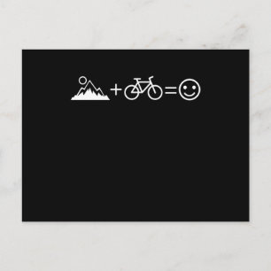 MOUNTAIN BIKE FUNNY Mountainbiker Freestyle Biker Postcard