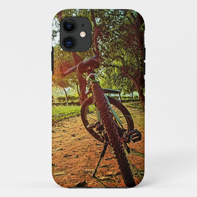 mountain bike gifts Case-Mate iPhone case (Back)