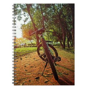 mountain bike gifts notebook