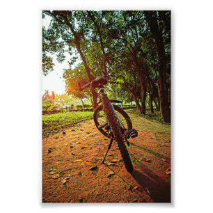 mountain bike gifts photo print