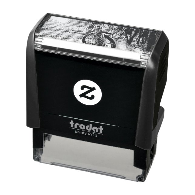 mountain bike gifts self-inking stamp (Product)