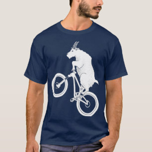 Mountain Bike Goat  T-Shirt