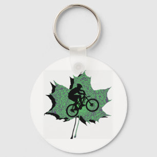 MOUNTAIN BIKE GREENER KEY RING