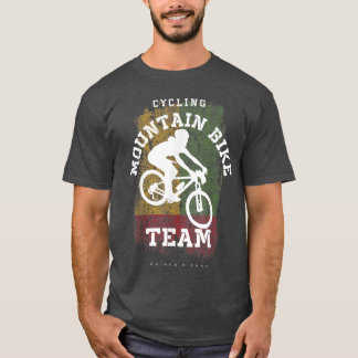 Mountain Bike Guinea Bissau MTB Biker Biking Women T-Shirt