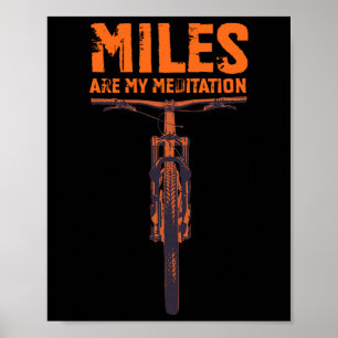 Mountain Bike Life Behind Rs Biking Shirt Gift Poster