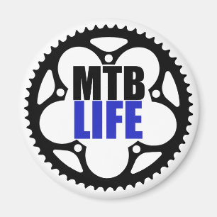 Mountain Bike Life Magnet