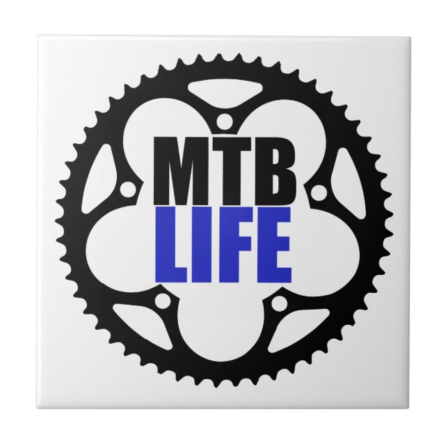 Mountain Bike Life Tile (Front)