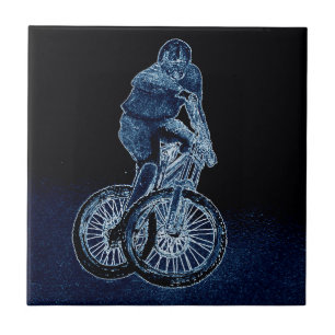 Mountain bike Llandegla mtb bmx Ceramic Tile