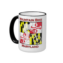 Mountain Bike Maryland Coffee Mug