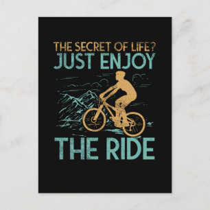 Mountain Bike Mountain Biker Postcard