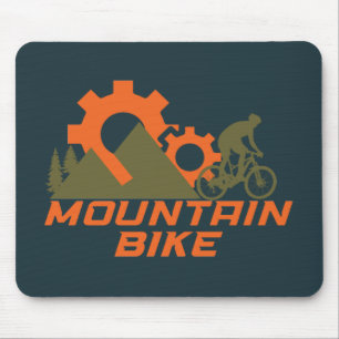 Mountain bike mountainbike mouse pad