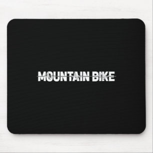 Mountain Bike Mtb Biking Biker - Ekg Heartbeat Mouse Pad