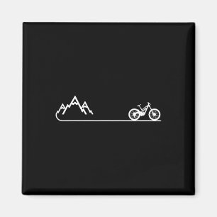 Mountain Bike Mtb Downhill Bicycle Mountain Biker Magnet