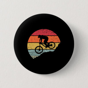Mountain Bike Mtb Downhill Biking Cycling Biker Gi 6 Cm Round Badge