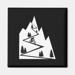 Mountain Bike - Mtb Downhill Biking Cycling Biker Magnet