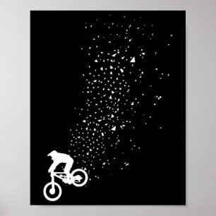 Mountain Bike - Mtb Downhill Biking Cycling Gift Poster