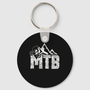 Mountain Bike Mtb Downhill Biking Mountain Biker G Key Ring