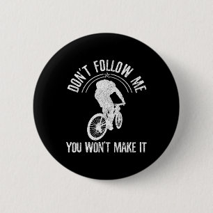 Mountain Bike - Mtb Downhill Funny Mountain Biker 6 Cm Round Badge
