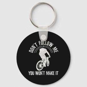 Mountain Bike - Mtb Downhill Funny Mountain Biker Key Ring