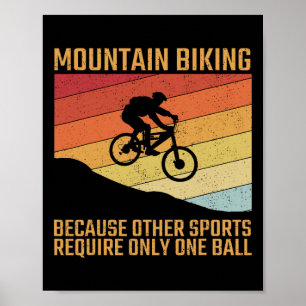 Mountain Bike Mtb Downhill Mountainbike Biking Poster