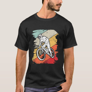Mountain Bike Mtb Nature Mountains Retro Wave Vint T-Shirt