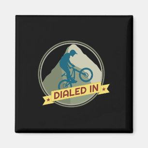 Mountain Bike Mtb Tee Men Women Biking Cycling Magnet