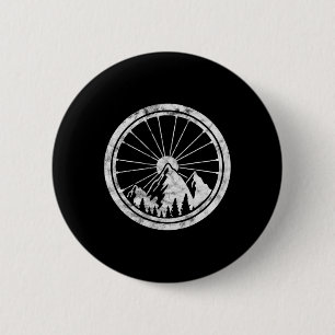Mountain Bike Mtb Wheel Biking Cycling Bicycle Rid 6 Cm Round Badge