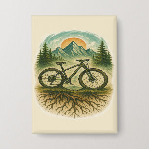 Mountain Bike Nature Adventure Art