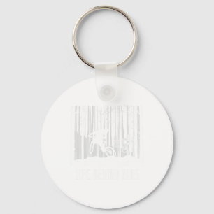 Mountain Bike. Off Road Biking. Off-road Trails Key Ring