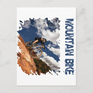 Mountain Bike Postcard