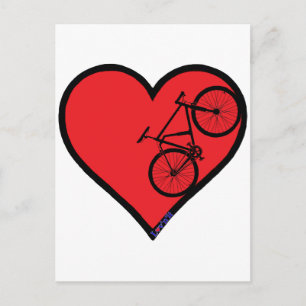 mountain bike postcard