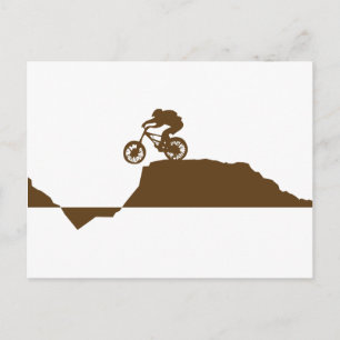 Mountain Bike Postcard