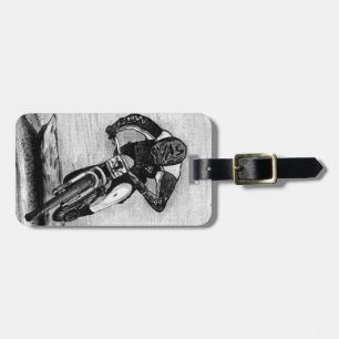 Mountain Bike Ride Luggage Tag
