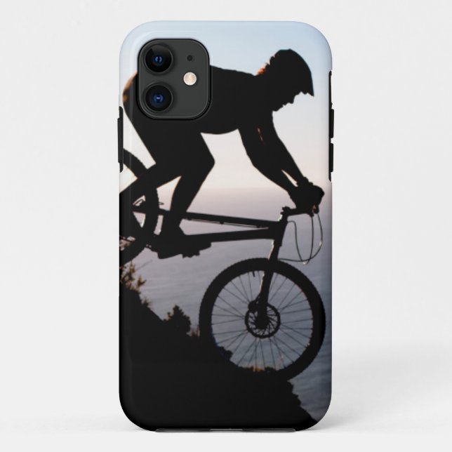Mountain Bike Rider. Lions Head, Cape Town Case-Mate iPhone Case (Back)