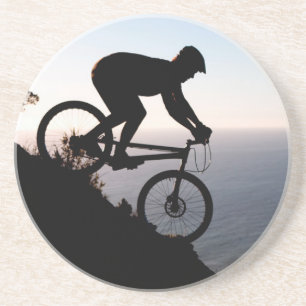 Mountain Bike Rider. Lions Head, Cape Town Coaster