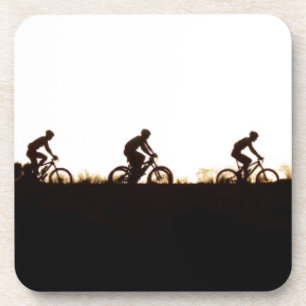 Mountain Bike Riders Make Their Way Over The Dam Coaster