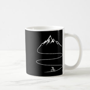 Mountain Bike Shirt Single Track Downhill Biking B Coffee Mug