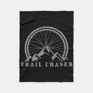 Mountain Bike Single Trail Mtb Biking Cycling Bike Fleece Blanket